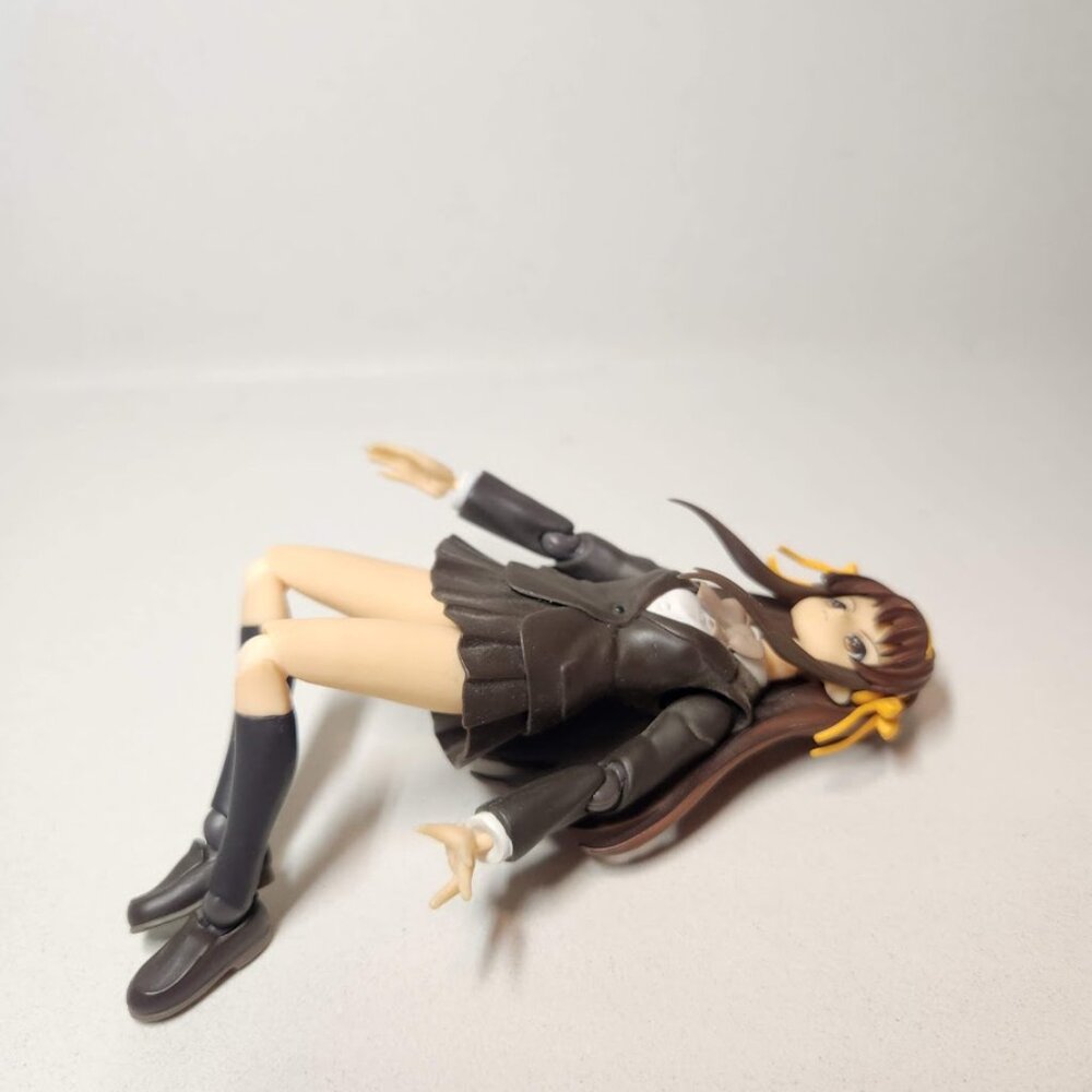 Haruhi Suzumiya Koyoen Gakuin Uniform Figma 077 Action Figure 2010 Japan Anime K - Picture 10 of 15